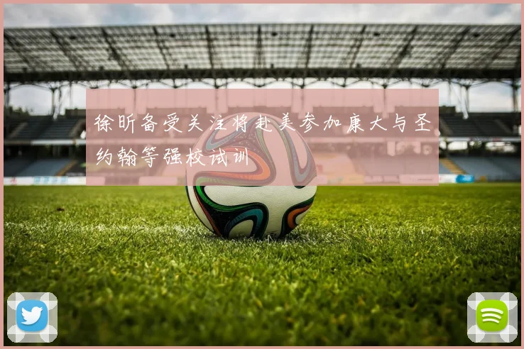 徐昕备受关注将赴美参加康大与圣约翰等强校试训