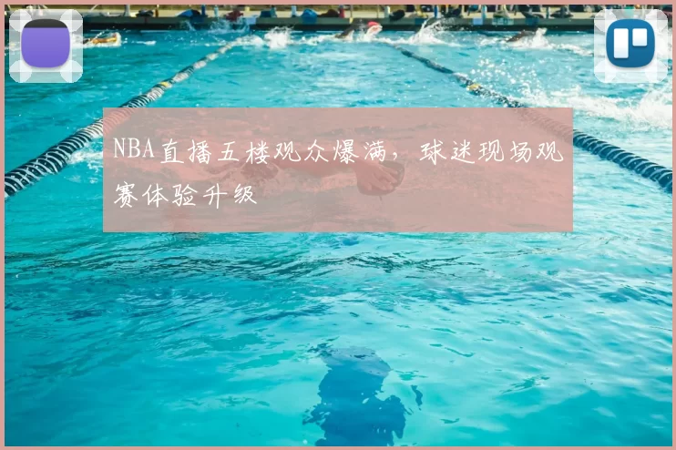 NBA直播五楼观众爆满，球迷现场观赛体验升级