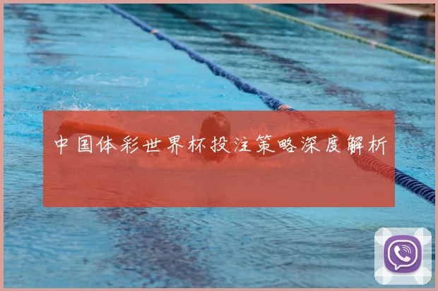 中国体彩世界杯投注策略深度解析